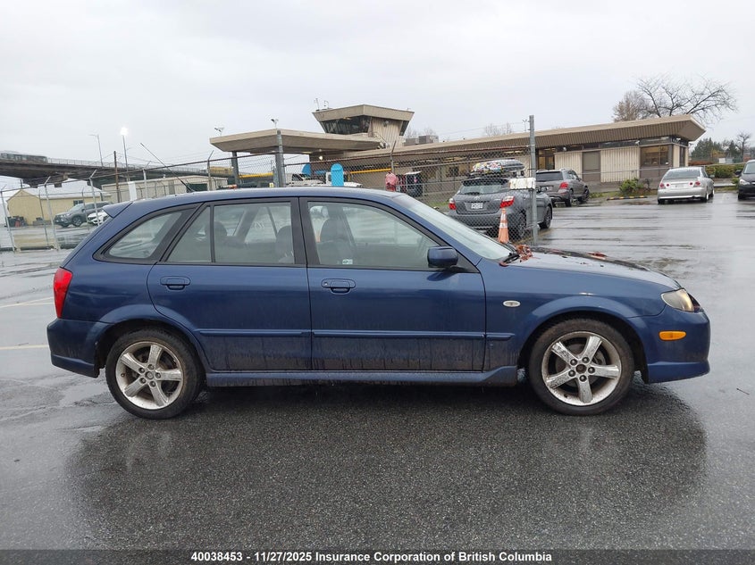 2003 Mazda Protege Pr5 VIN: JM1BJ245931188619 Lot: 40038453