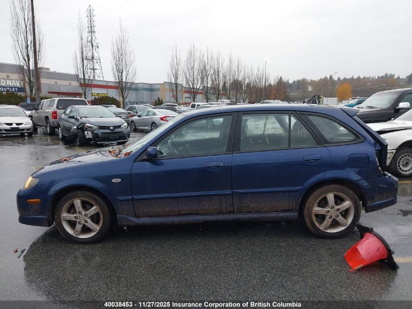 2003 Mazda Protege Pr5 VIN: JM1BJ245931188619 Lot: 40038453