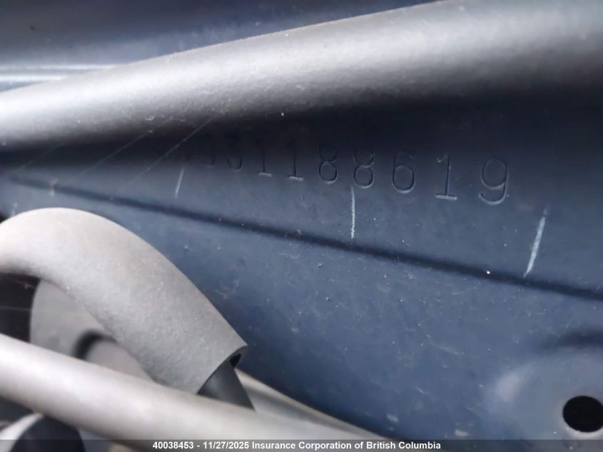 2003 Mazda Protege Pr5 VIN: JM1BJ245931188619 Lot: 40038453