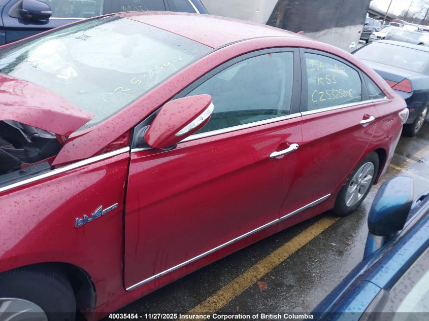 2014 Hyundai Sonata Hybrid Hybrid VIN: KMHEC4A47EA118419 Lot: 40035454