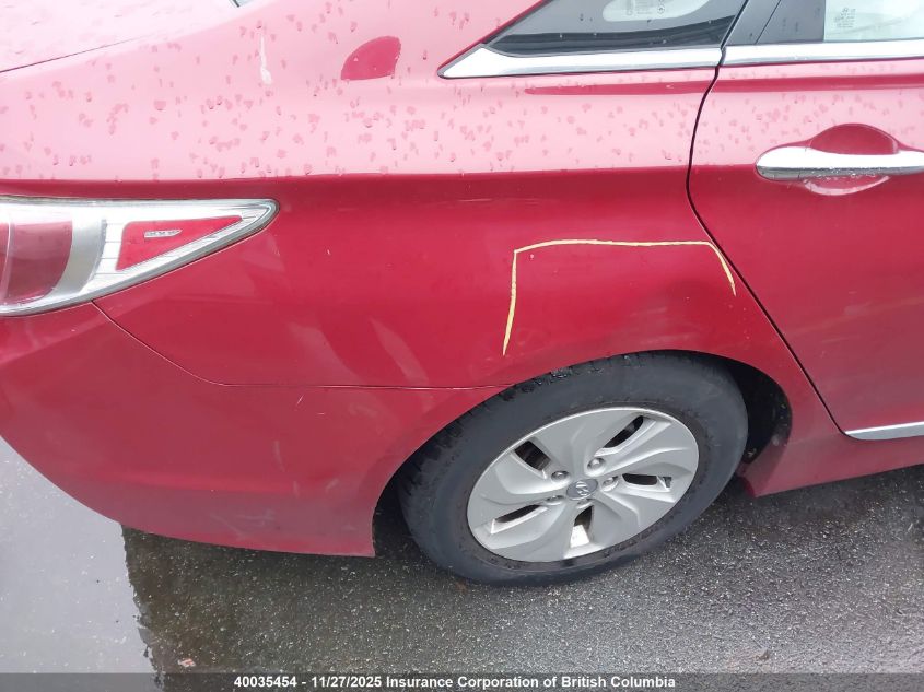 2014 Hyundai Sonata Hybrid Hybrid VIN: KMHEC4A47EA118419 Lot: 40035454