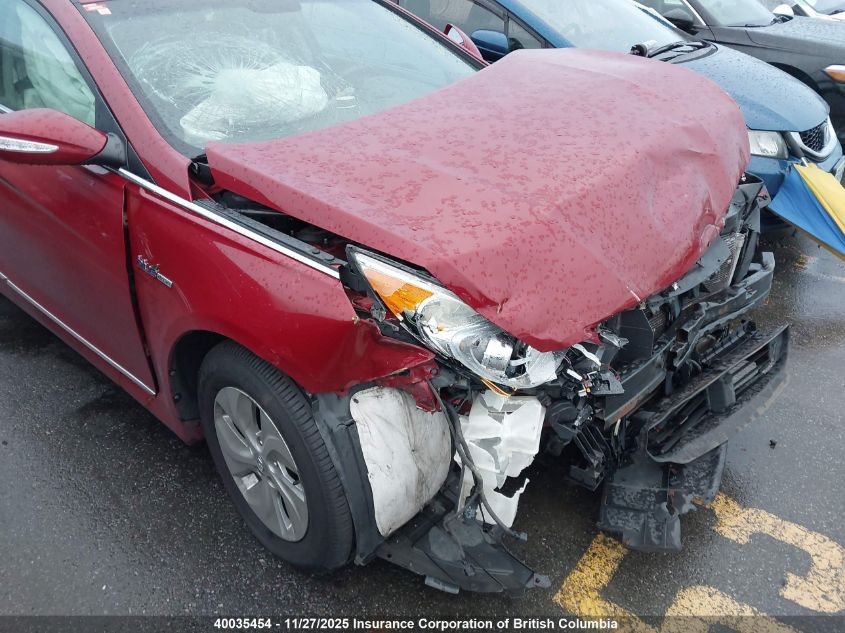 2014 Hyundai Sonata Hybrid Hybrid VIN: KMHEC4A47EA118419 Lot: 40035454