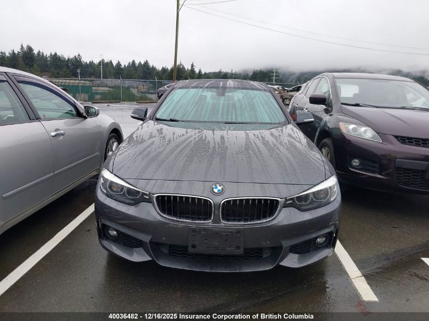 2018 BMW 430Xi Gran Coupe VIN: WBA4J3C57JBL04002 Lot: 40036482
