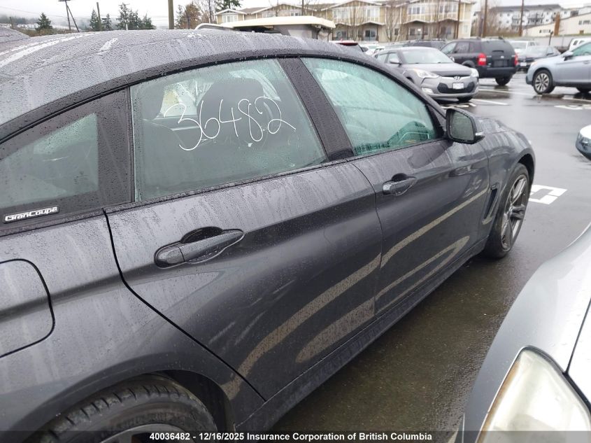 2018 BMW 430Xi Gran Coupe VIN: WBA4J3C57JBL04002 Lot: 40036482