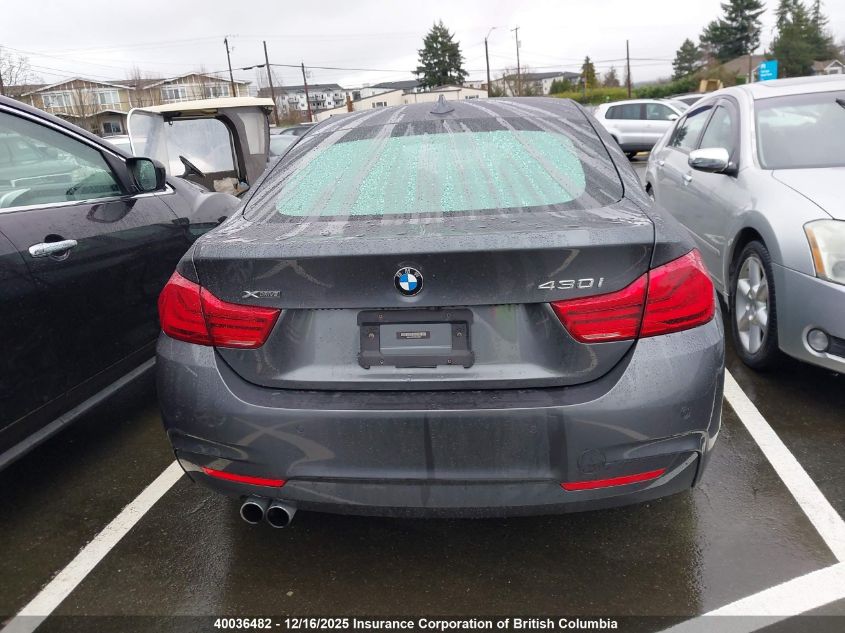 2018 BMW 430Xi Gran Coupe VIN: WBA4J3C57JBL04002 Lot: 40036482