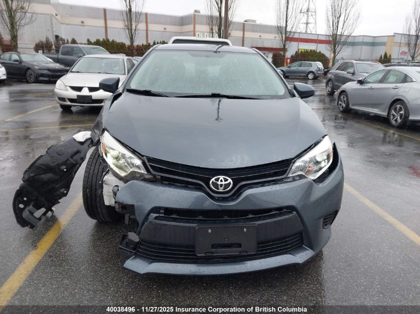 2014 Toyota Corolla L/Le/Le Pls/Prm/S/S Pls VIN: 2T1BURHE1EC131968 Lot: 40038496