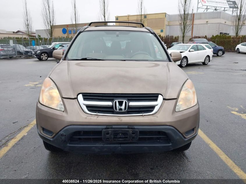 2002 Honda Cr-V VIN: JHLRD78922C806644 Lot: 40038524