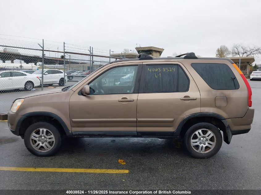 2002 Honda Cr-V VIN: JHLRD78922C806644 Lot: 40038524
