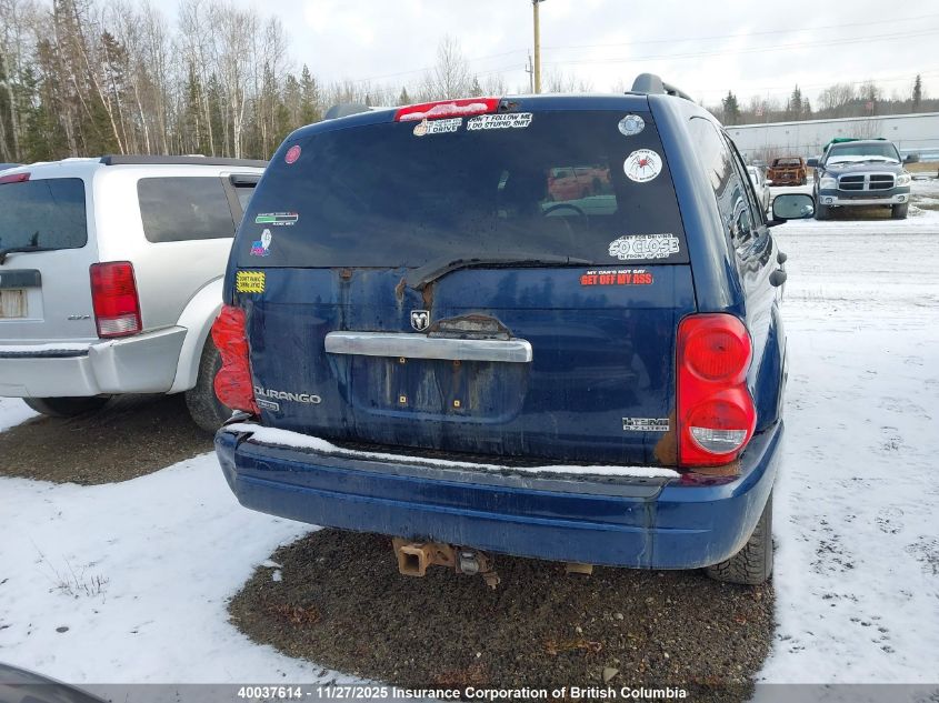 2006 Dodge Durango Limited VIN: 1D4HB58296F117195 Lot: 40037614