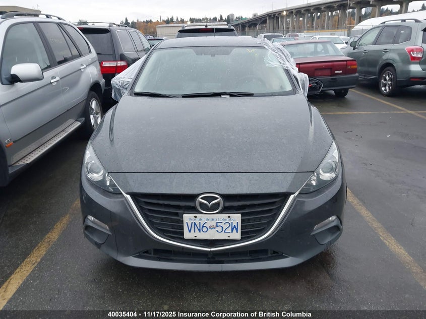 2016 Mazda 3 Touring VIN: 3MZBM1L73GM302043 Lot: 40035404