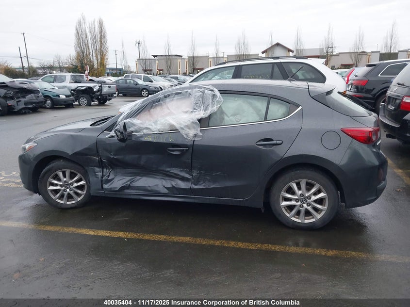 2016 Mazda 3 Touring VIN: 3MZBM1L73GM302043 Lot: 40035404