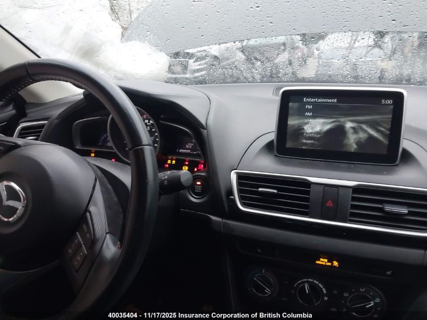 2016 Mazda 3 Touring VIN: 3MZBM1L73GM302043 Lot: 40035404