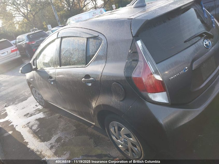 2016 Toyota Prius C VIN: JTDKDTB39G1131969 Lot: 40036519