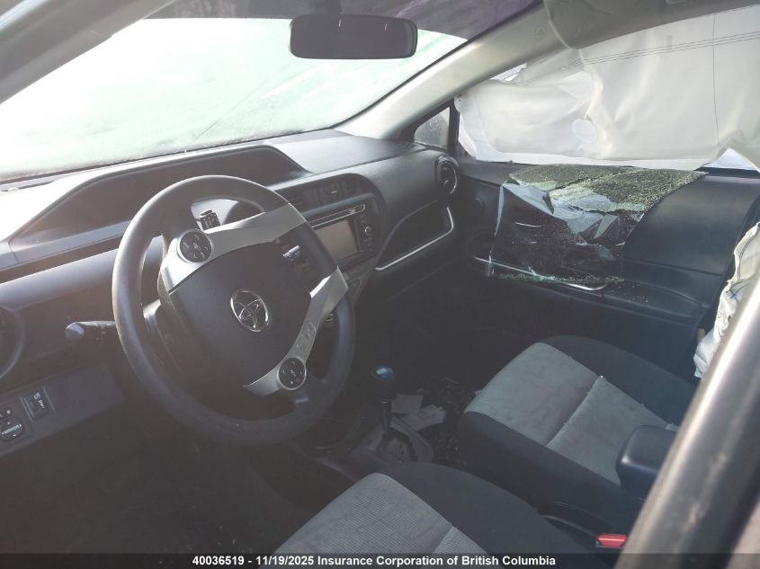 2016 Toyota Prius C VIN: JTDKDTB39G1131969 Lot: 40036519