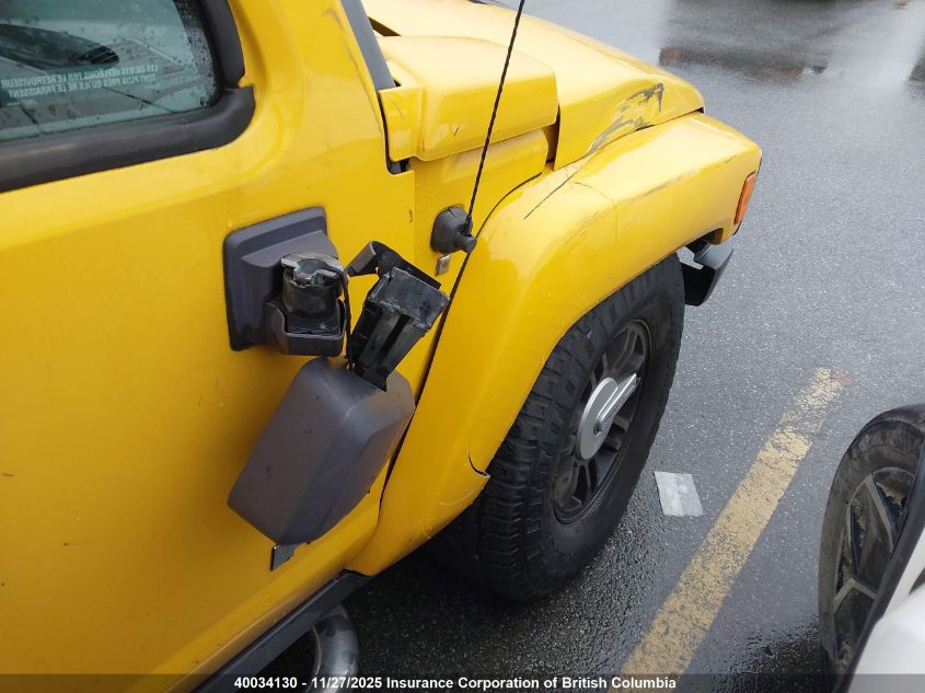 2007 Hummer H3 VIN: 5GTDN13EX78169947 Lot: 40034130