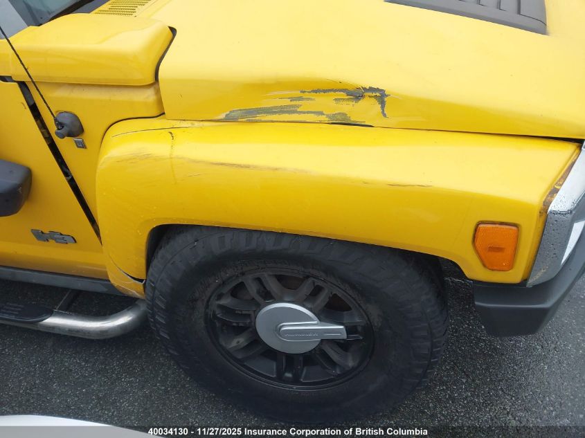 2007 Hummer H3 VIN: 5GTDN13EX78169947 Lot: 40034130