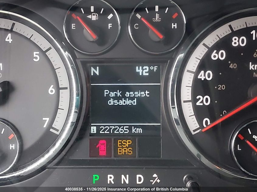 2009 Dodge Ram 1500 VIN: 1D3HV13T39J530008 Lot: 40038535