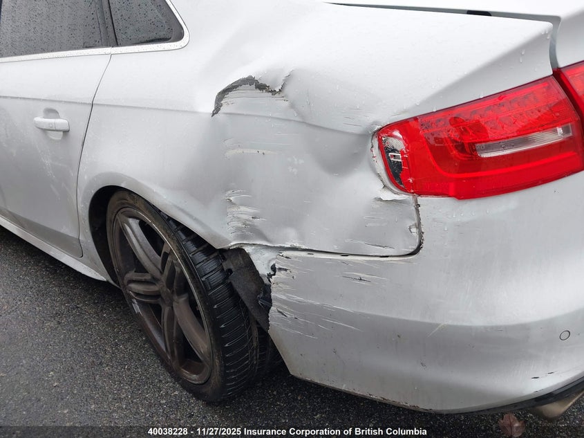 2014 Audi S4 Premium VIN: WAUFGCFL6EA071503 Lot: 40038228