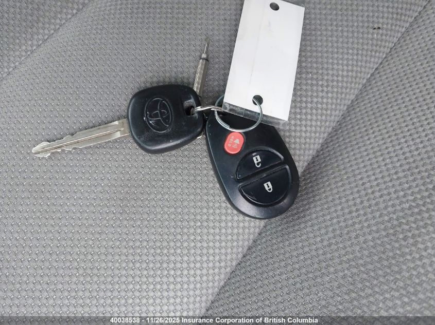 2011 Toyota Sienna VIN: 5TDZK3DC1BS028123 Lot: 40038538