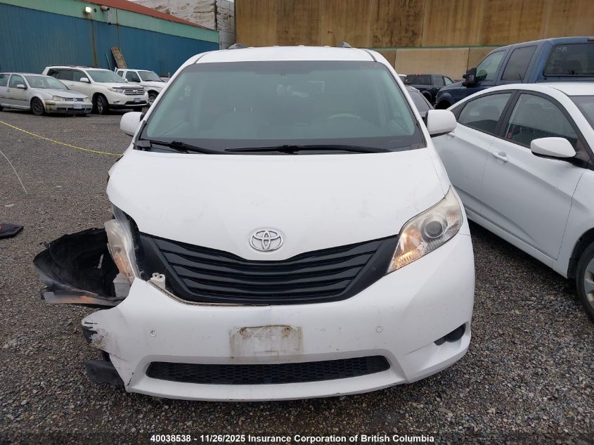 2011 Toyota Sienna VIN: 5TDZK3DC1BS028123 Lot: 40038538