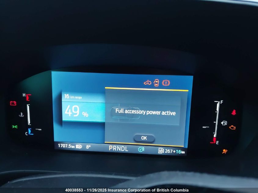 2025 Ford Escape VIN: 1FMCU0E16SUB51452 Lot: 40038553