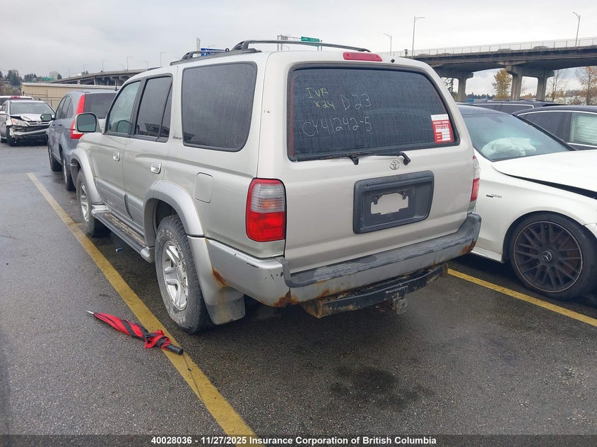 JT3HN87RXY0296538 2000 TOYOTA 4RUNNER photo no. 3