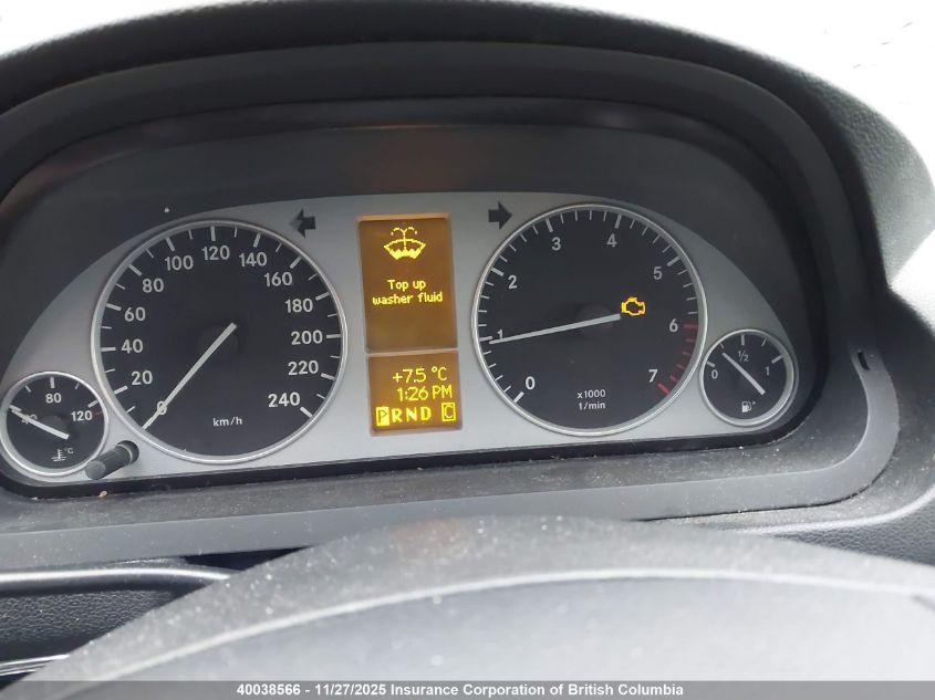 2007 Mercedes-Benz B200 VIN: WDDFH34X17J133310 Lot: 40038566