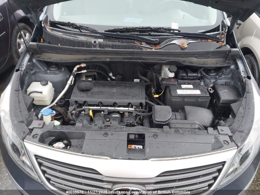 2013 Kia Sportage Lx VIN: KNDPB3A2XD7510914 Lot: 40038570