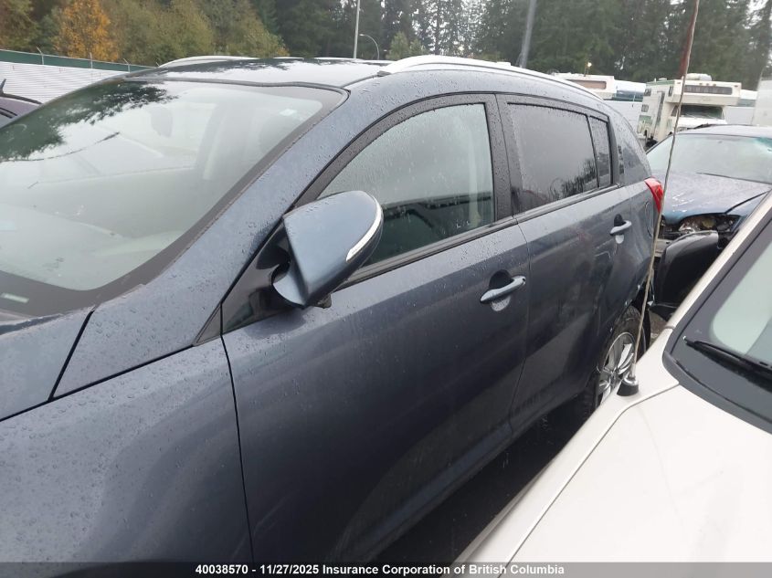 2013 Kia Sportage Lx VIN: KNDPB3A2XD7510914 Lot: 40038570