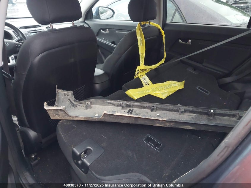 2013 Kia Sportage Lx VIN: KNDPB3A2XD7510914 Lot: 40038570