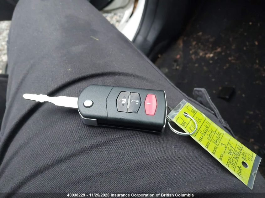 2012 Mazda 3 I VIN: JM1BL1L75C1639598 Lot: 40038229