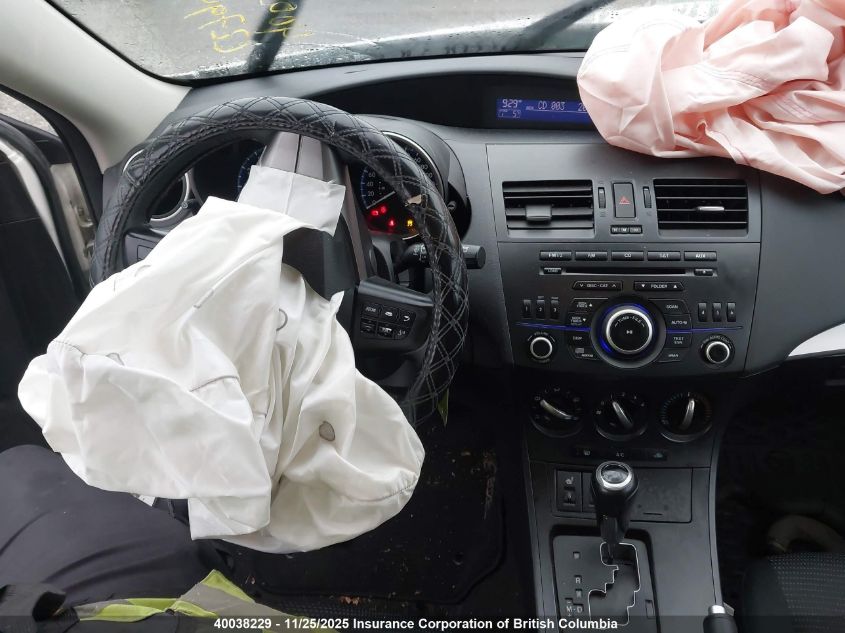 2012 Mazda 3 I VIN: JM1BL1L75C1639598 Lot: 40038229