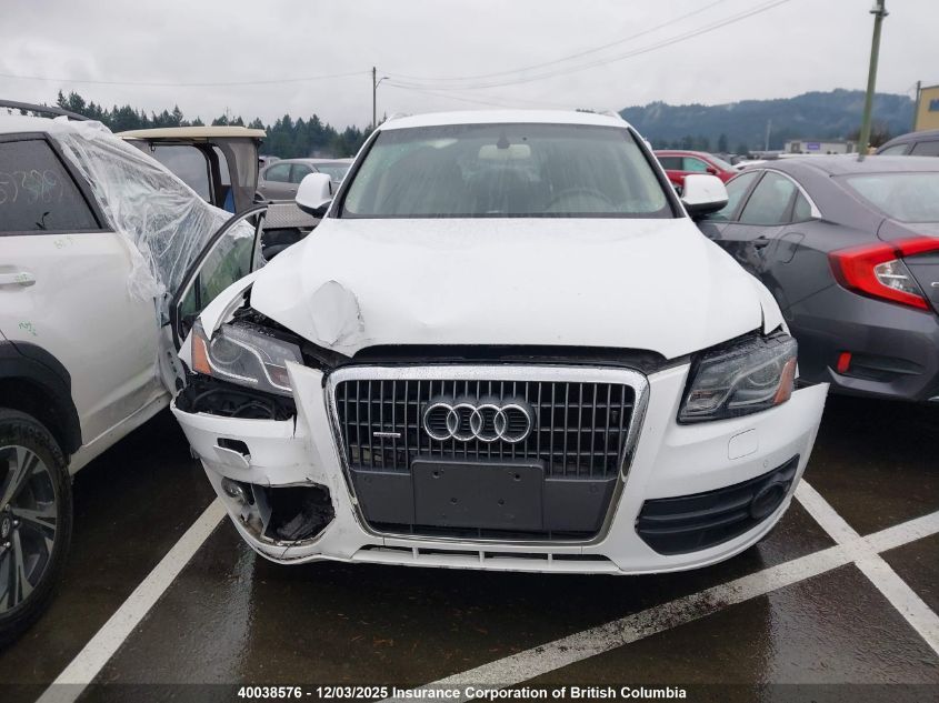 2012 Audi Q5 VIN: WA1VFCFP0CA098062 Lot: 40038576