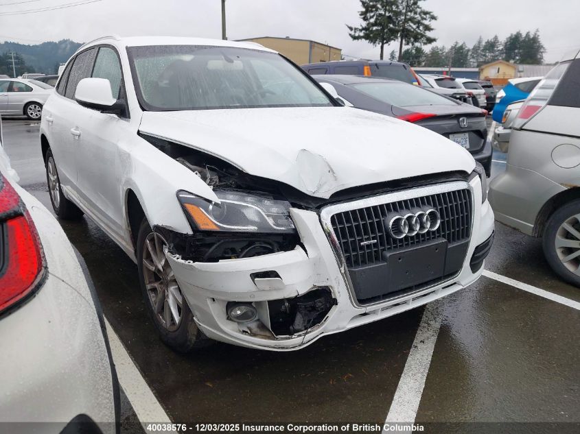 2012 Audi Q5 VIN: WA1VFCFP0CA098062 Lot: 40038576