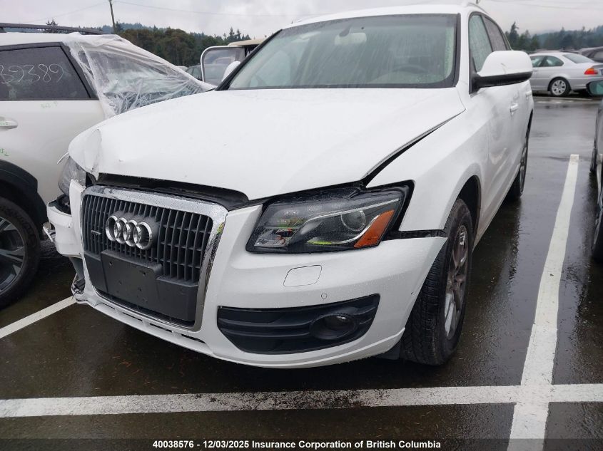 2012 Audi Q5 VIN: WA1VFCFP0CA098062 Lot: 40038576