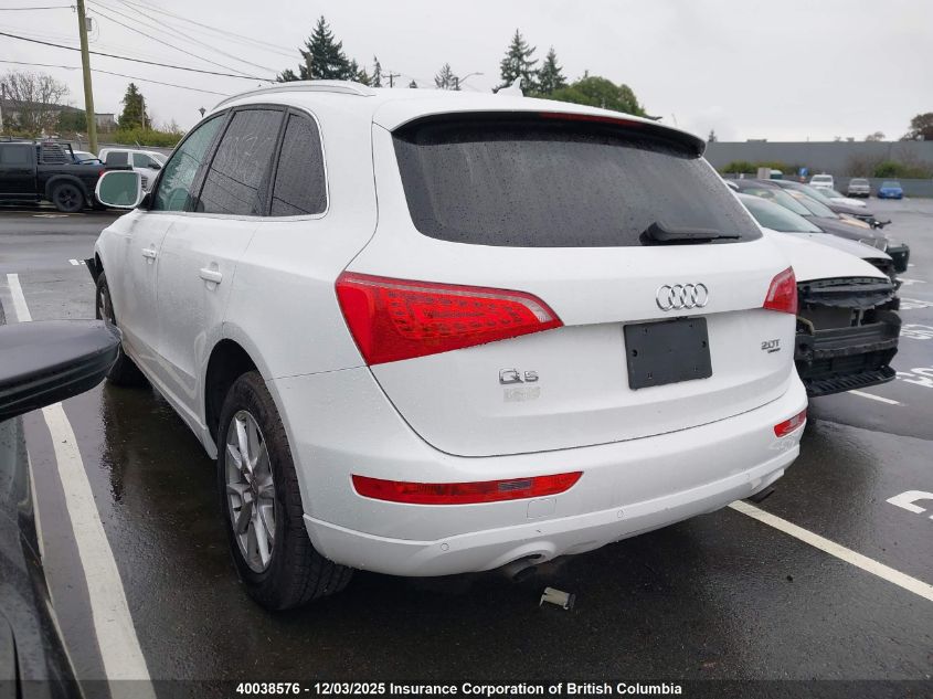 2012 Audi Q5 VIN: WA1VFCFP0CA098062 Lot: 40038576