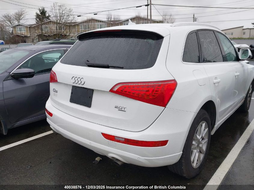 2012 Audi Q5 VIN: WA1VFCFP0CA098062 Lot: 40038576