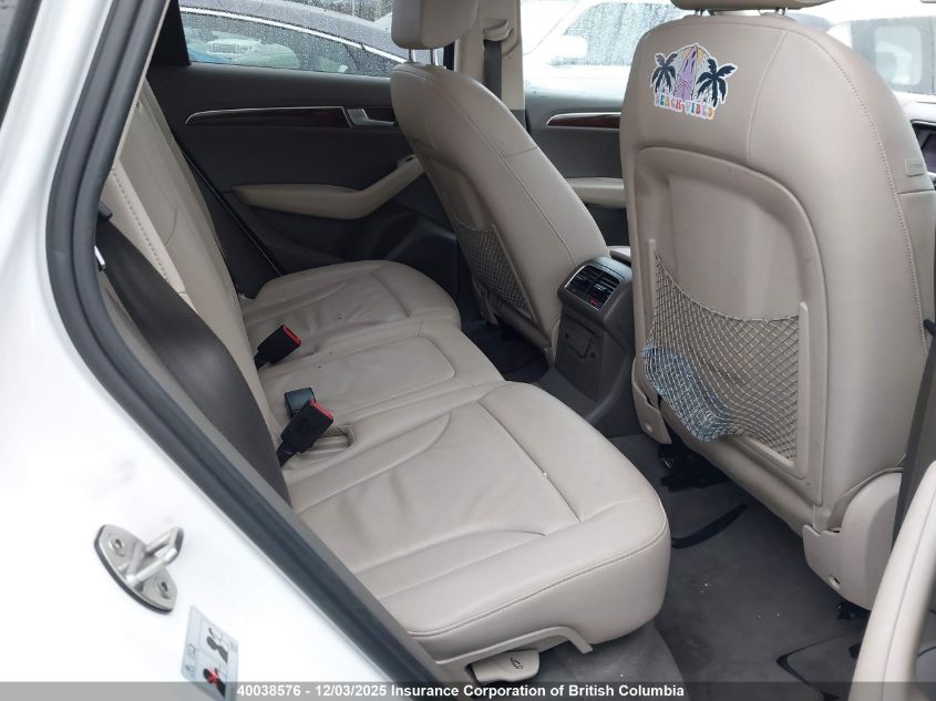 2012 Audi Q5 VIN: WA1VFCFP0CA098062 Lot: 40038576