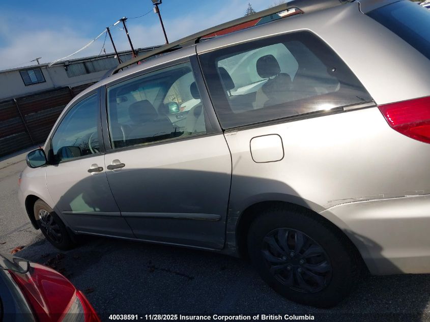 2007 Toyota Sienna Ce VIN: 5TDZK29C97S045536 Lot: 40038591