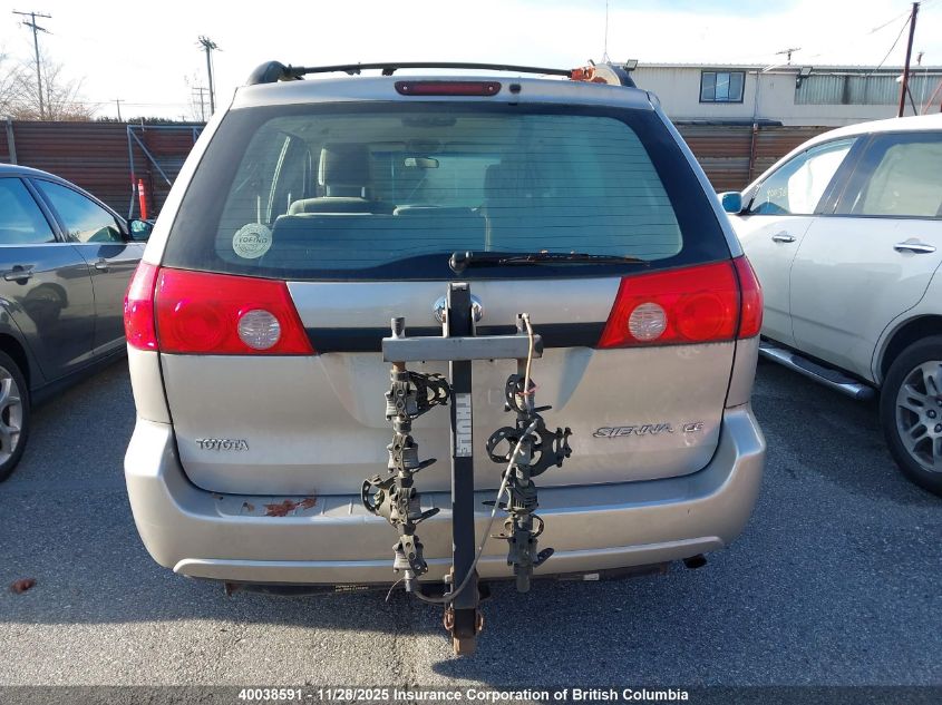 2007 Toyota Sienna Ce VIN: 5TDZK29C97S045536 Lot: 40038591