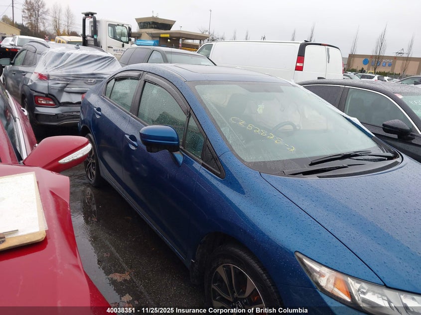 2014 Honda Civic Lx VIN: 2HGFB2F57EH021788 Lot: 40038351