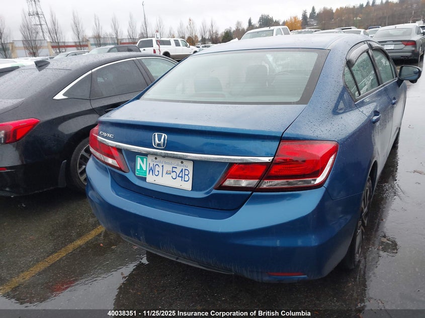 2014 Honda Civic Lx VIN: 2HGFB2F57EH021788 Lot: 40038351