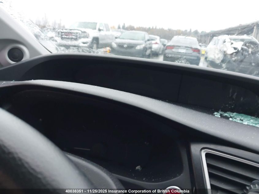 2014 Honda Civic Lx VIN: 2HGFB2F57EH021788 Lot: 40038351