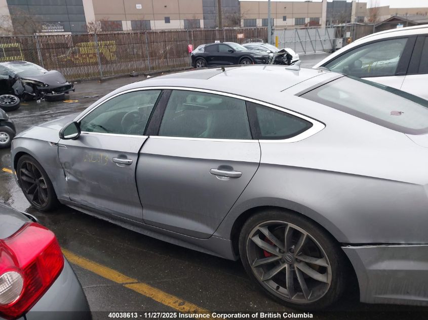 2018 Audi S5 VIN: WAUC4CF5XJA075318 Lot: 40038613