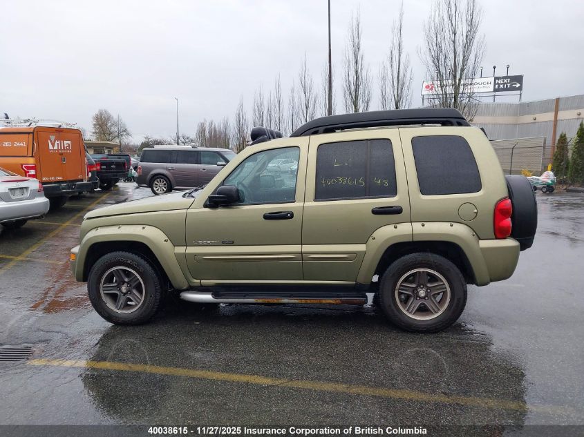 2003 Jeep Liberty Renegade VIN: 1J4GL38K53W691356 Lot: 40038615