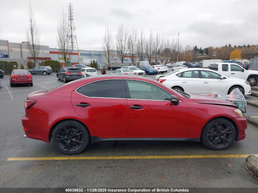 2009 Lexus Is 350 VIN: GSE212017523 Lot: 40038632