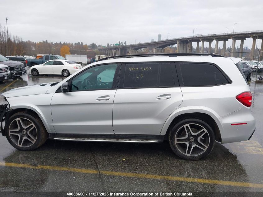 2017 Mercedes-Benz Gls 550 4Matic VIN: 4JGDF7DE1HA940114 Lot: 40038650