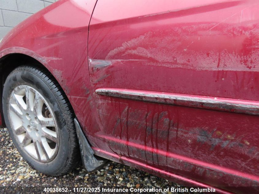 2005 Honda Civic VIN: 2HGES16655H019505 Lot: 40038652