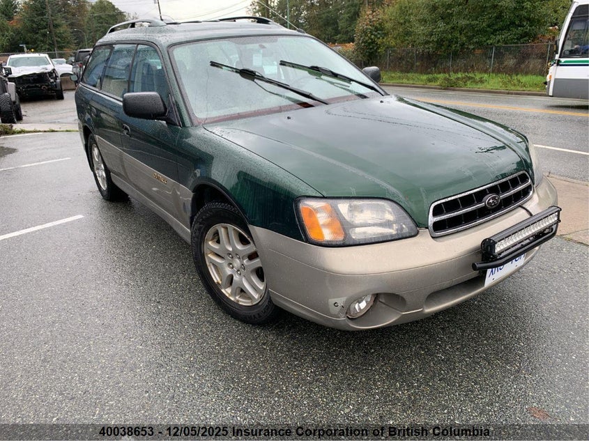 4S3BH675116615340 2001 SUBARU LEGACY photo no. 2