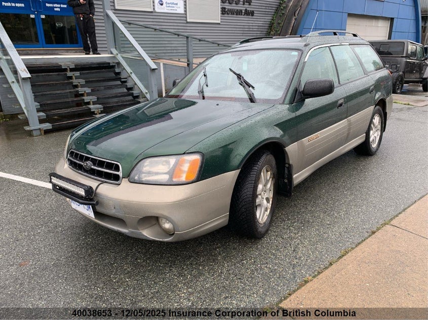 4S3BH675116615340 2001 SUBARU LEGACY photo no. 2